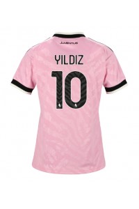 Juventus Kenan Yildiz #10 Jalkapallovaatteet Naisten Vieraspaita 2026-27 Lyhythihainen